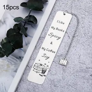 Bookmark, Stainless Steel Bookmark, Reading Bookmark for Book Lovers, Women Friends, Office Stationery & Supplies