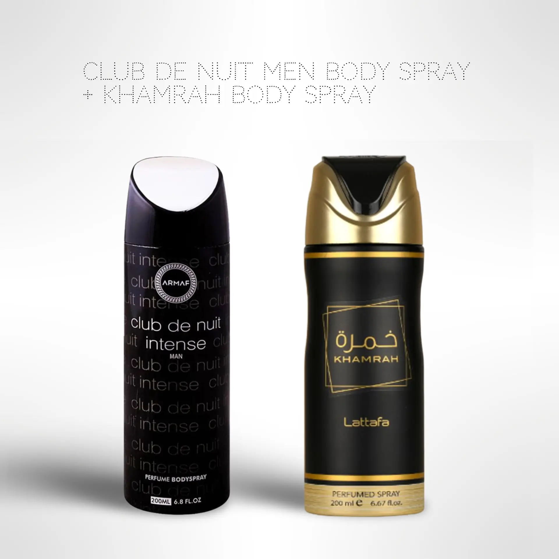Power Duo Body Spray Set – Club de Nuit Men + Khamrah | Bold, Long-Lasting Freshness Power Duo Body Spray Set – Club de Nuit Men + Khamrah | Bold, Long-Lasting Freshness