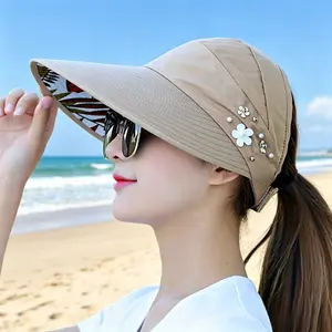 Outdoor Leisure Versatile Sun Hat, Foldable And UV-Resistant Sunshade Hat