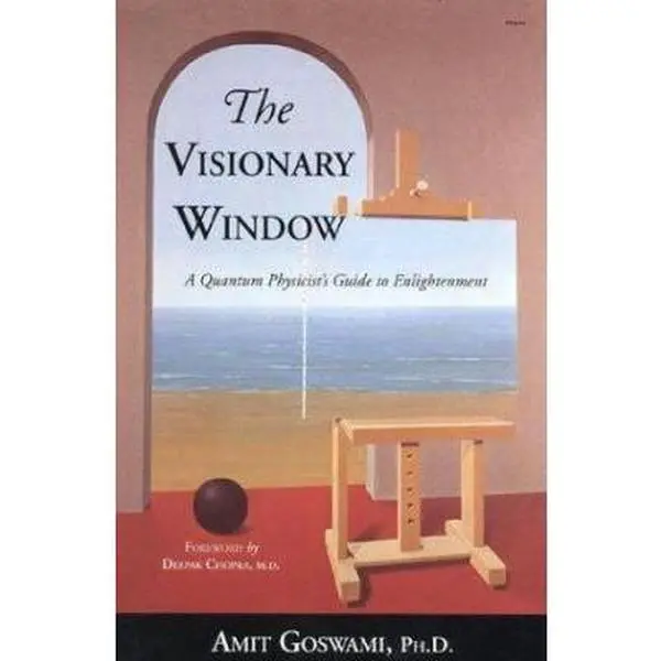 USED Book - The Visionary Window: A Quantum Physicist's Guide to Enlightenment by Amit Goswami (Hardcover) - english