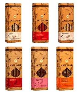 30pk Incense sticks Artisanal Line | Citronella | Yagra | Dragonsblood | Magnolia | Sandalwood