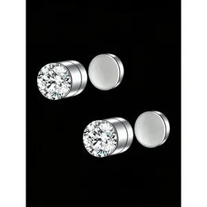 Clip-On Ear Cuffs, Geometric Design, Unisex Streetwear Jewelry, Casual Style, All-Season Accessory, No Piercing Required