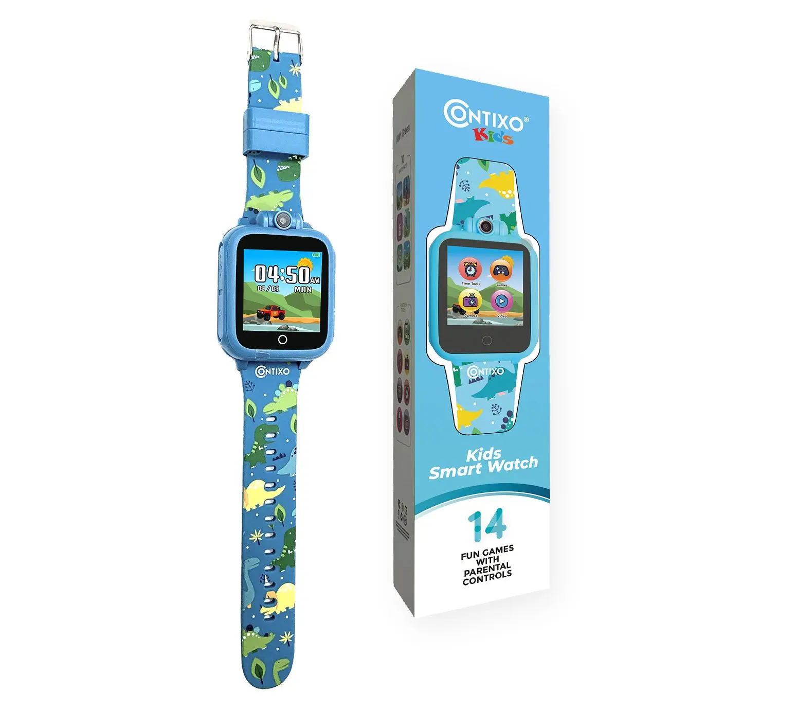 Contixo Smartwatch for Kids, Touchscreen & 14 Games Contixo Smartwatch for Kids, Touchscreen & 14 Games