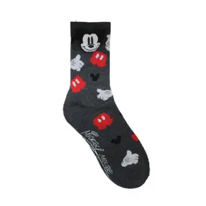 Mickey Mouse Half Cushion Crew Sock