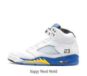 Clean White Mid-Top Sports Collectible Shoes with Pop of Color Accent