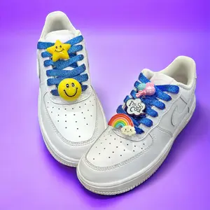 Emojis & Slogans Shoelace Clips