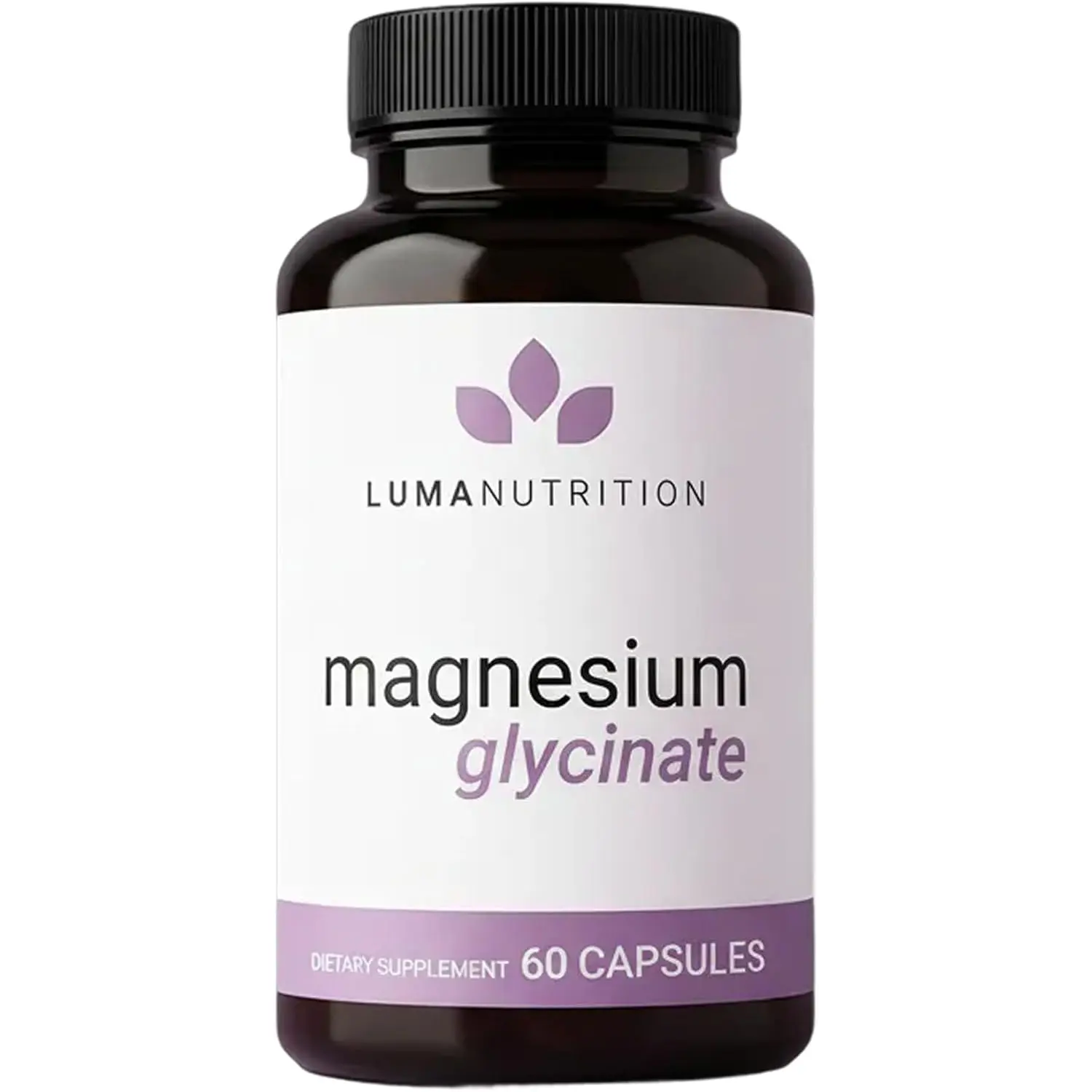 Magnesium Glycinate 1000mg Supplement High Absorption Chelated Magnesium Sleep Stress Muscle Support 60 Capsules