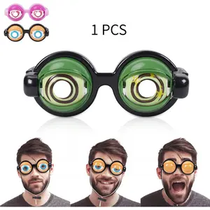 Google Eye Glasses With Eyes On Them Fun Sunglasses Adult Fun Glasses Funny Mischief Gifts Mischief Gifts Stupid Crazy Big Eyes Glasses Children's Party Toys Funny and Stupid Selfie Videos