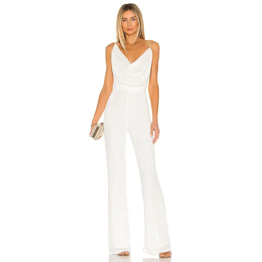 MISHA Moira Pantsuit in Ivory