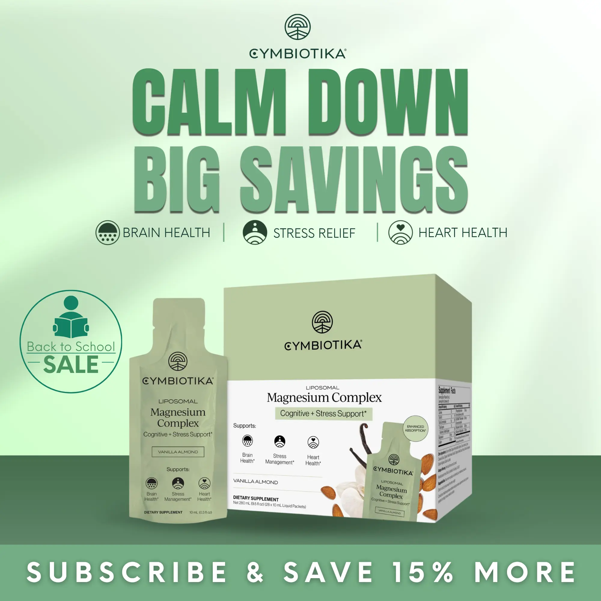 Liposomal Magnesium Complex | 28 Packets | Clinically Proven 46% Better Sleep & 52% More Relaxed | Brain Health, Focus & Memory | Stress Relief & Muscle Recovery | 3-in-1 Formula with GIVOMAG | Plant-Based | Third-Party Tested
