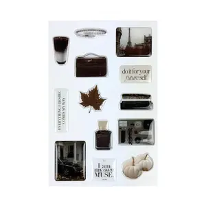 Fall Edit Affirmation Glossy Sticker Set - 13 Perfect Chic Affirmation Stickers for all your Devices