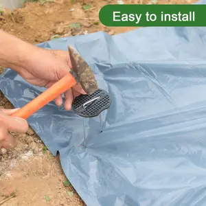 Multifunctional U Shaped Ground Insert Nails, Gardening Landscape Fixed Fastener Pegs