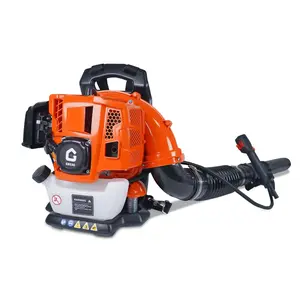 GARVEE Gas Leaf Blower, 52cc 2.2 HP 2-Cycle Backpack Leaf Blower, 780 CFM Air Volume, 270 MPH, Powerful Gasoline Backpack Grass Blower with Air-Cooled, for Lawn Care and Snow Blowing