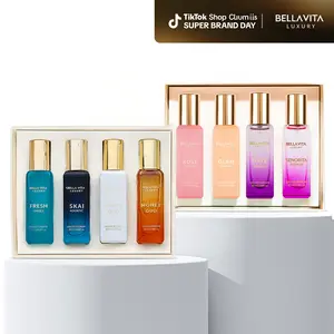 BellaVita Luxury's Her N'More | 2 Perfume Gift Sets for Women | 8 Amazing Micro Perfume | Long Lasting Fragrance | Eau De Parfum 8x20ml | Super Brand Day Exclusive