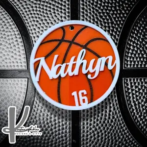 Personalized Sports Bag Tags