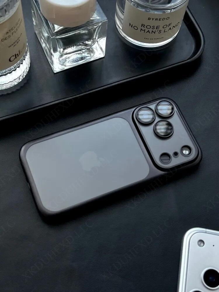 UV Coating Nano Matte Translucent Hard PC Case for iPhone 17 Air 16 pro max cases 15 13 12 11 Pro Max Ultra Thin Plating Frosted Bumper Cover