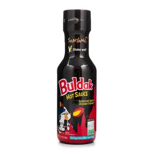 Samyang Hot Sauce for Buldak Ramen, Artificial Spicy Chicken Flavor Sauce 7.05 oz