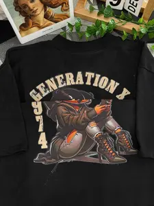 GenerationX T-shirt, Custom Year Est.1974 GenX Shirt