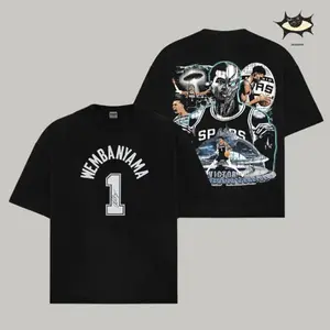 Victor Wembanyama 1 Graphic Tee, The Alien Shirt, Hector Banana-Bread Gildan Shirt, French Vanilla Shirt, Gift For Basketball Fans Hoodie, Game Day Fit B0A