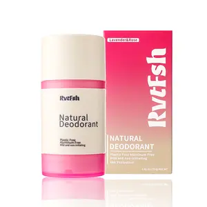 RVTFSH Deodorant | ExtraStrength Natural Deodorant for Women& Men | Aluminum Free Lavender & Rose 2.65 0z. Body Care Cosmetic Secret Deodorant