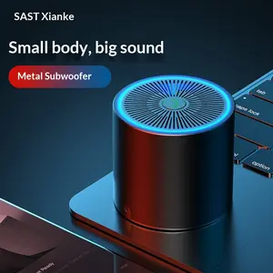 Xianke T5 Wireless Bluetooth Speaker Mini Small Audio Portable Mobile Phone Subwoofer Car High Volume Steel Cannon
