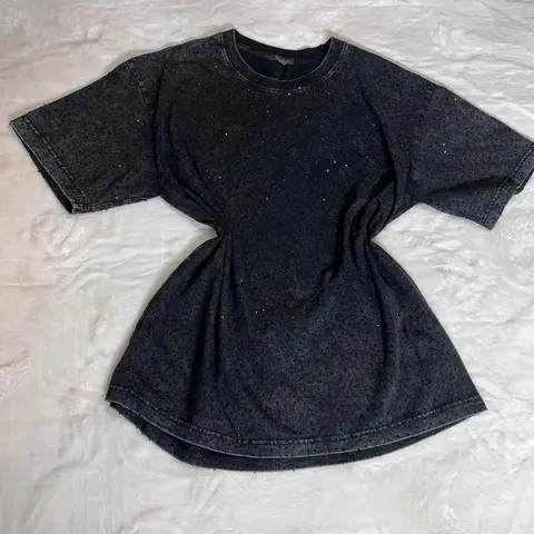 Viral Trendy Oversize Cotton T-Shirt - Fashion Top for Women, Comfortable Fit, Available in Various Colors