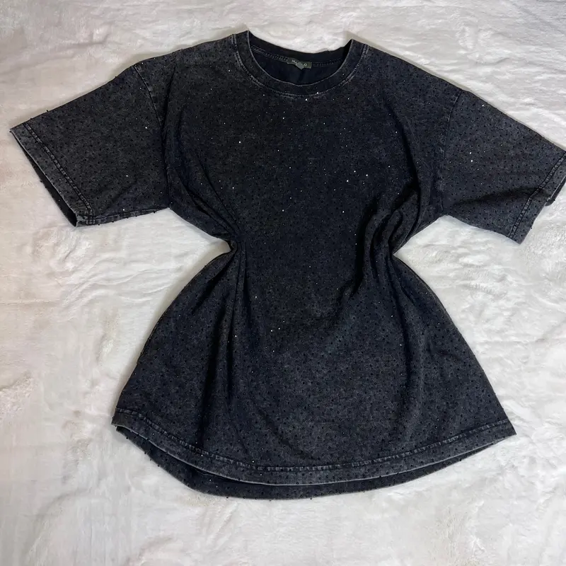 Viral Trendy Oversize Cotton T-Shirt - Fashion Top for Women, Comfortable Fit, Available in Various Colors
