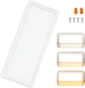 Dimmable RV Interior Light 12V 16.7" x 6.6", 1500 Lumen RV LED Ceiling Lights, 5 Levels of Dimming, 3 Color Temperature, 2900-6500K, Lights Fixtures for Car/Trailer (American, 1)