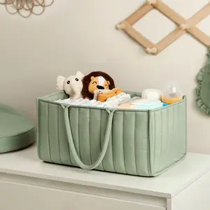 New Large Capacity Baby Diaper Bag, Multi-Functional Maternity Nappy Holder, Foldable Mommy Bag, Multiple Colors Available