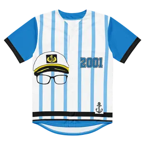 World of T-Shirts '1700 Somewhere' Baseball Jersey