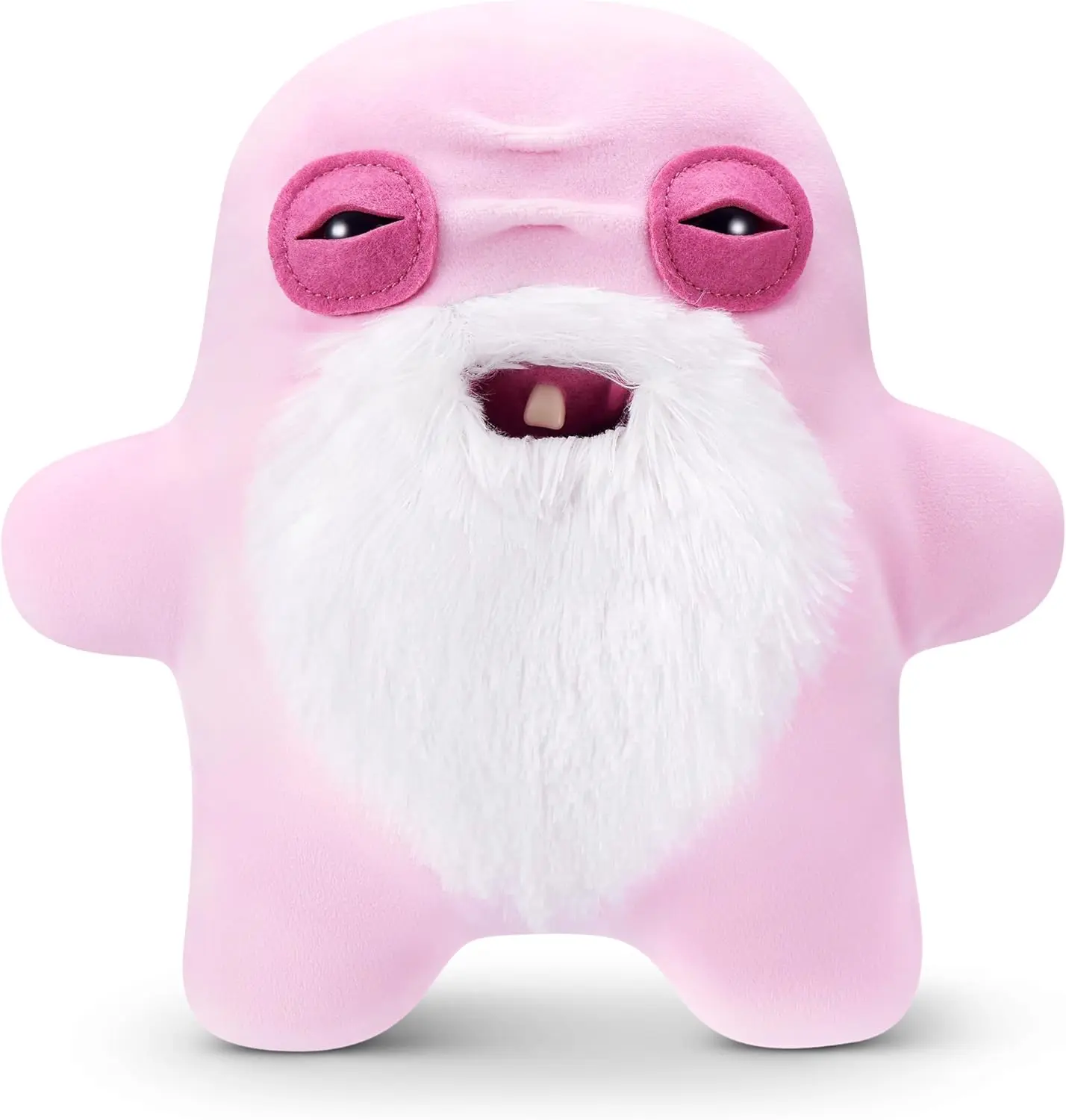 Fuggler Old Fogies 9-Inch Plush Toy (Oogah Boogah) by ZURU – Funny Ugly Monster Stuffed Animal with Human-Like Teeth, Collectible Plush for Kids, Tweens, Teens, Adults & Weird Toy Lovers