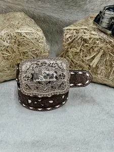BUCKLE - David Oracion Del Vaquero Gold BUCKLE - David Oracion Del Vaquero Gold