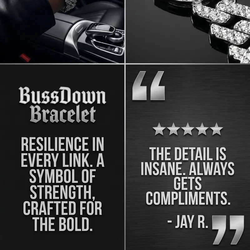 BussDown Bracelet - Broken Hearted Design