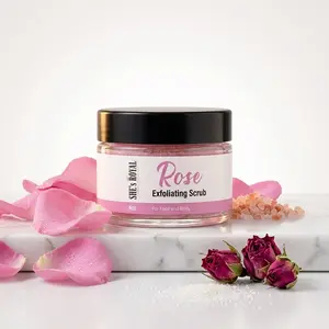 Rose Sugar Scrub - She's Royal Beauty