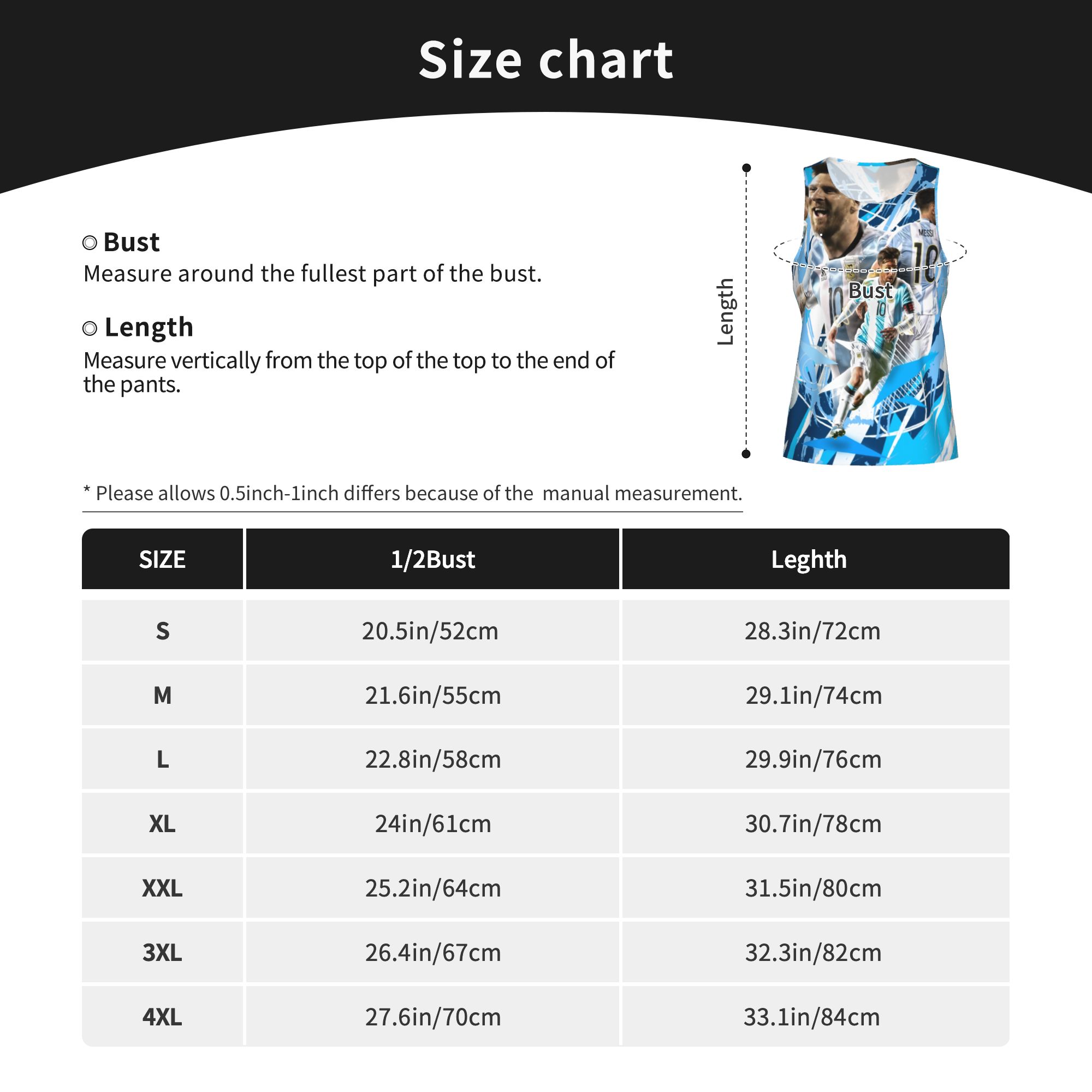 ionel Messi Argentina AFA World Cup Champion Casual Sleeveless Shirt