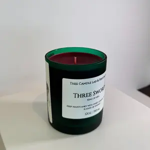 Three Swords Candle l  Perfect gift for any anime lover, Strong fragrances that fill any room. Decoration Aroma Perfume Scented Wick Cozy