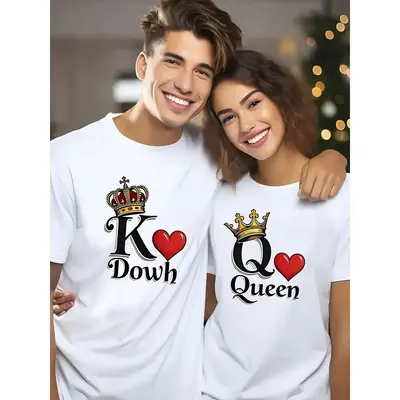 King and Queen Shirts TikTok Shop