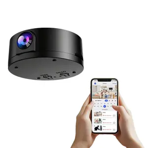 Indoor Wi-Fi Wireless Surveillance Camera - Portable, Built-in Battery, No Plug Needed, Remote Playback, Continuous Recording Support, Ideal for Home Security, Pet Monitoring, Wireless Camera Indoor