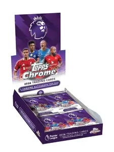 2026 Topps Chrome Premier League EPL Soccer Hobby Trading Cards