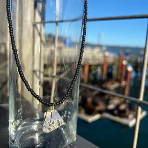 Seal rock necklace