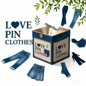 LOVE PIN Denim Mystery Box  Surprise Jeans • Shorts • Skirt – Final Clearance | Denim Styles – Jeans, Shorts or Skirt (Random Pick)