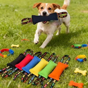 Tear-Proof Dog Agility Bite Stick - Nylon Coated Durable Interactive Chew Toy for Teeth Cleaning