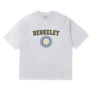 "Berkeley Retro Oversized Streetwear T-shirt, High-Quality Unisex Tee for Men and Women"