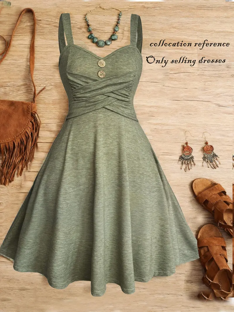 urban outfitters green dress - TikTok Shop