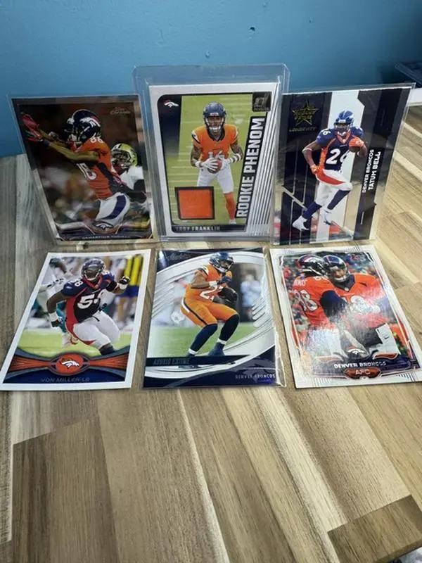 Denver Broncos bundle of 6 cards