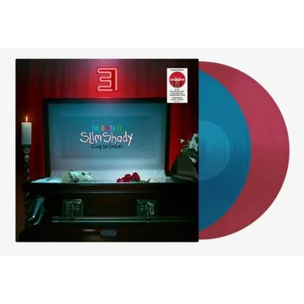 Eminem - The Death of Slim Shady (Coup de Grâce)  (Blue & Red Translucent)