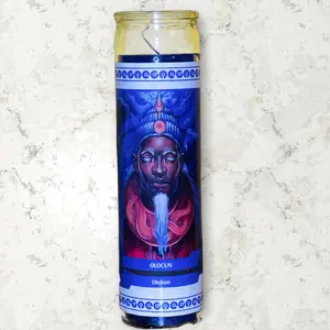 Olokun candle