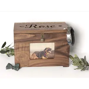 Large Personalized Pet Memory Box / Urn with Name and Quote or Poem