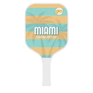 GIO 305 Limited Edition Pickleball Paddle - Miami Design, Limited Edition, White Handle