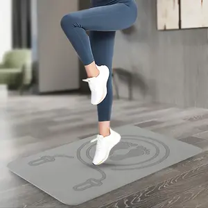 Silent Wireless Jump Rope Mat, Tpe Material with Anti-Slip Surface, Shock Absorbing and Quiet, Ideal for Indoor Fitness & Training, Home Workout Equipment, Exercise Equipment, Perfect Christmas & Birthday Gift for Fitness Enthusiasts